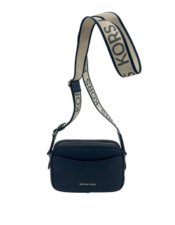 Crossbody Camera, Piel, Azul, Stra, 4/